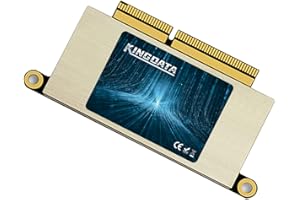 KINGDATA SSD Interni NVMe PCIe 512GB per MacBook Pro A1708 Aggiornamento, Unit?stato solido aumenta le prestazioni e la capacit?di archiviazione per A1708 2016-2017?B0BV9YTHBJ