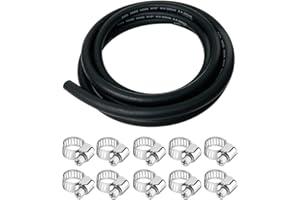 Dutreg 8mm Línea De Combustible 3 Metros, 5/16" NBR Tubos De Combustible Rubbe Para Barco Motocicleta Cortacésped Camión Coche