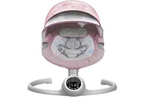 Balancelle bébé/transat électrique Bebe Alpha (Violine)