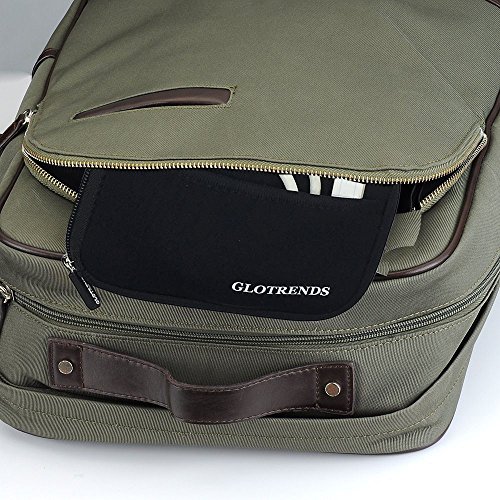 GLOTRENDS Universal Festplattentasche für 2,5 Zoll Festplatten und SSD/HDD, Hard Case erschütterungsfeste Schutzbox (Schwarz) - 3