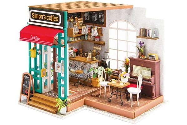Robotime Café, DG109, Simon's_Coffee