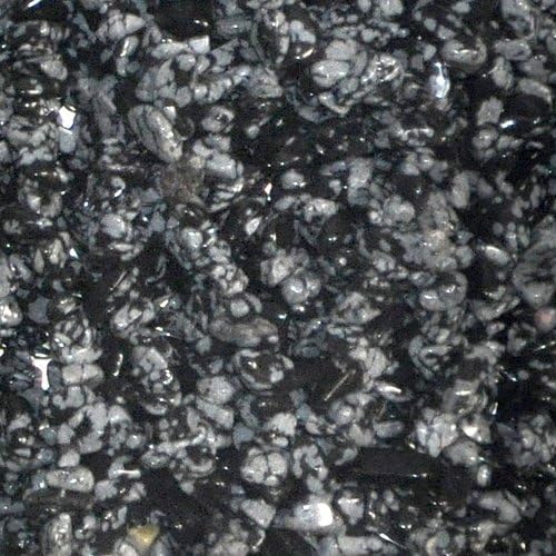 36 SNOWFLAKE OBSIDIAN CHIP NECKLACE AA+ Bead Chips by BCAYbeads