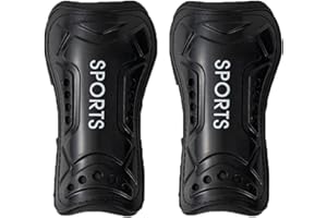 YIPUETERNITY Shin Pads For Kids, Non Slip Football Shinpads For Boys Girls, Adjustable Youth Child Shin Guards, Breathable Shin Guard Socks with Eleastic Strap For Beginner Games Leg Calf Protective Gear