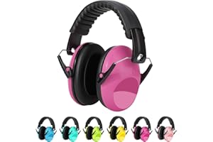 Kriogor Proteccion Auditiva Cascos Ruido Protectores Auditivos, SNR 26 dB, Orejeras Protectoras de Ruido para niños, Proteccion Auditiva Niños para Dormir, estudiar, bebés, Banda
