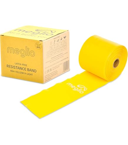 MEGLIO Fascia Di Resistenza Rullo Di 23 Metri, Rotolo Di Banda Elastica - 6