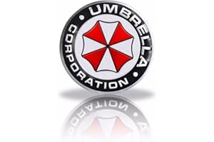 PATCH NATION Resident Evil Umbrella Corporation il Giro Metallo Adesivo per auto, Decalcomania