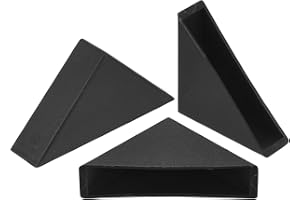 QUARKZMAN Protect Hörn Plast 10 x 50mm Rätt vinkel Svart 20 st