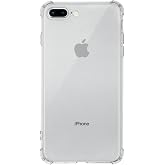 KZY İletişim Apple KZY İletişim iPhone 8 Plus ile uyumlu ile Uyumlu Kapak K&ouml;şe Korumalı Airbag Antishock Silikon Kılıf