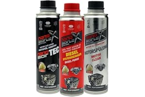 NanoBorTeX Motor Power Set Angebot Motoröl Additiv + Dieselzusatz + Motorspülung Motorschutz BOR NanoBor Motorbeschichtung Schutz DAS ORIGINAL