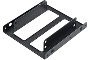 Akasa SSD & HDD Adapter | 3.5 Inch to 2.5 Inch Mounting Bracket Converter | Internal Hard Disk Drive and Solid State Drive Bracket | AK-HDA-03