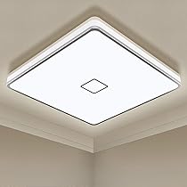 NETTLIFE Plafoniera Moderna A Pannello LED Bianca, Lampada Da Soffitto Dimmerabile Lunghezza 42W Con Telecomando 100x25 Cm Per Ufficio Cucina | Leroy Merlin - Foto 8