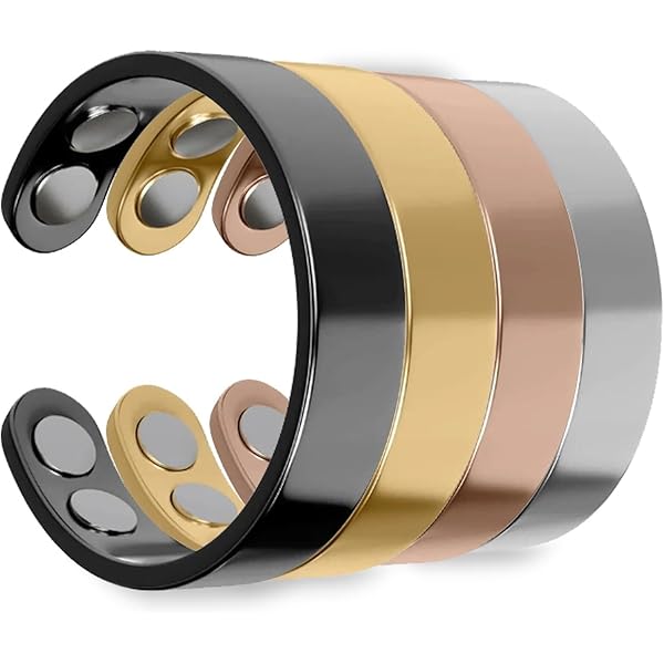 Sömni Ring Magnetisch Gold - Stressabbau Ring Für Wechseljahre & Entspannung