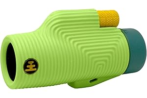 Nocs Provisions Zoom Tube 8x32 Monokular 8X Vergrößerung Teleskop Bak4 Prisma Breites Sichtfeld für Vogelbeobachtung, Rucksackreisen & Wildtierbeobachtung - Chartreuse Grün