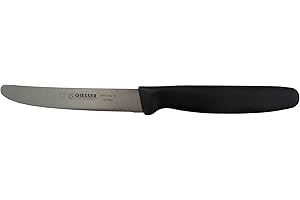 Coltello multiuso Giesser 11 cm lunghezza lama con lama seghettata – Coltello professionale