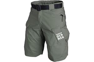 MOKBAY Kurze Arbeitshose Herren Cargo Hose Große Größen Sommer Hosen Kurze Mit Taschen Bermuda Cargohose Gym Leichte