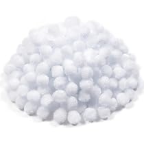 Pompoms Noir 1cm - Lot De 300 Pour Loisirs Créatifs, Déco, Couture Et Projets DIY