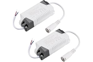 sourcing map 8-12W Constant Current 300mA Haute Power LED Driver DC Connecteur Source Courant 2Pcs