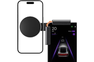 ZIAVOR Magnetisk Mobilhållare för Tesla Model 3/Y/X/S | Bilhållare för iPhone 12-18-serien och magnetiska skal, Tesla-tillbeh