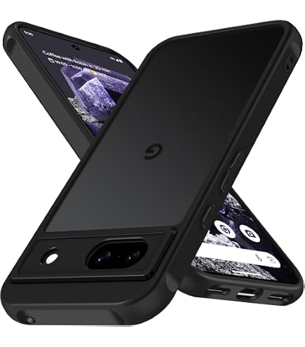 SEAHAI Cover Protettiva Per Google Pixel 7 – Antiurto Militare, Fodera In Microfibra, Antiscivolo, Verde – Custodia Robusta Con Protezione Totale
