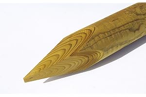 NEXTRADE ITALIA 10PZ Pali in legno Ø CM 6 altezza CM 150 H tondi CON PUNTA trattati impregnati per recinzione per staccionata/steccato Palo Tondo