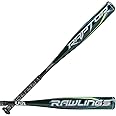 Rawlings Raptor USA Baseball Bat | -10 | 1 Pc. Aluminum | 2 1/4 Barrel
