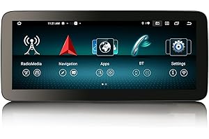 GONFEN 12,3" IPS Pantalla táctil 8-Núcleos Android 13 Radio de Coche para Mercedes A/GLA/CLA/G-Clase W176 X156 C117 NTG 5.0/5.1/5.2 Navi 8GB+128GB Apple CarPlay Android Auto GPS Dab+ WiFi Bluetooth 4G