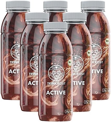 Drinking Food Active Chocolate – Organic Protein Whey Protein Meal Replacement Shake with 5 Vitamins, Minerals &amp; Over 20 Natural Ingredients &amp; Super 300994816 with a Protein for Weight Loss &amp; Muscle Build