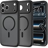 Spigen iPhone 18 Pro / 17 Pro ile Uyumlu MagSafe Kılıf Ultra Hybrid Mag Fit Frost Black - ACS10069