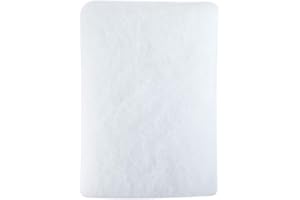 HEITMANN DECO - Decke aus Schneewatte - weiße Weihnachtsbaumdecke und Baumunterlage zur Deko - viereckig