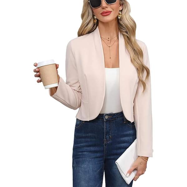 MINTLIMIT Blazer Sans Manches Pour Femme, Cardigan