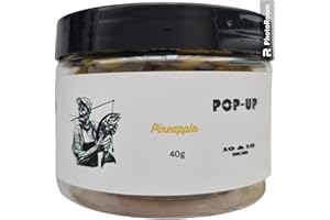 Generisch Black Fish Baits Carp Food Popup 10/16 mm aromat ananasowy 40 g Carp Killer