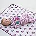 Kite Baby Girls Stripy Owl Sleepsuit Long Sleeve Footies, Pink, 0-3 Months