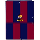 F.C. Barcelona 1st Team 25/26 &ndash; Folio Folder with 3 Flaps, Ideal for Children of Different Ages, Comfortable and Versatile, Q