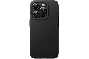 ‎JETECH JETech Silikonowy Etui dla iPhone 15 Pro 6,1 Cala, Jedwabisty Miękki w Dotyku Futerał Ochronny na Całe Ciało, Odporny na Wstrząsy Case (Czarny)