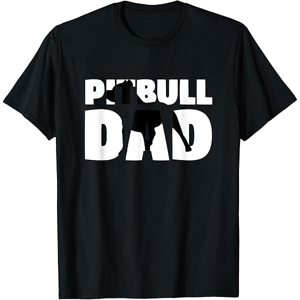Pitbull Dad Sunset Retro Pittie Pitty Pet Dog Owner T-shirt Da