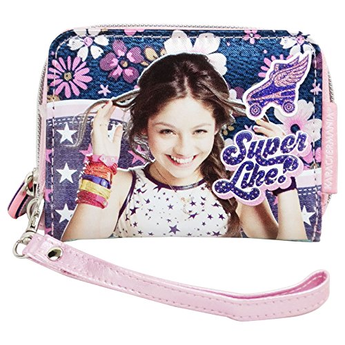 Preisvergleich Produktbild Disney Soy Luna Superlike Geldtasche Geldbörsen Geldbeutel Portemonnaie