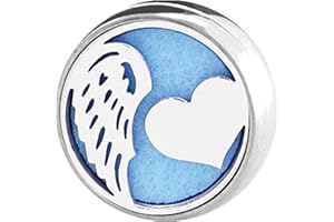 Colorful Home Tool Aromatherapie-Schnalle Mundschutz Magnetische Clips Parfüm Ätherisches Öl Diffusor Medaillon Schnalle mit Waschbar Diffusor Filz Pad für Gesicht Mundschutz Kleid Brosche Frau Mann