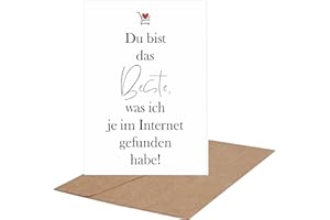 CL&MH Im INTERNET gefundene Postkarte Valentinstags-Geschenkkarte Valentinskarte Postkarte Love Tinder, Jubiläumskarte