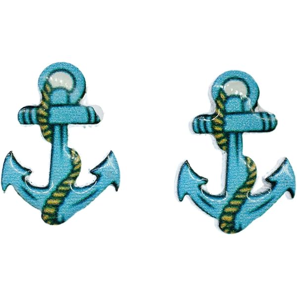 Orecchini Pendenti Con Ancora: Gioielli Nautici In Argento - Foto 13