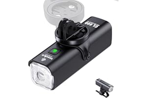 towild CL600/CL1000 Luci Bici, 600/1000 Lumen Luci Bicicletta LED per Pendolarismo,Luce Anteriore Bici 2000/4000mAh Ricaricabili Impermeabili IPX6 per la Guida Notturna, Supporto Sottomontato