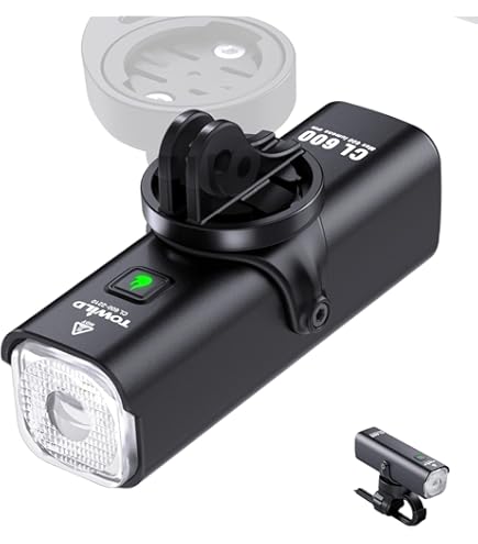 アクセサリー bryton rider420 TOWiLD CL1200 TOWILD 1200 Lumen Front Bike Light - Type-C Rechargeable