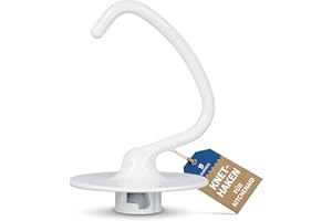 B BLUPARTS Knethaken für KitchenAid K45DH / 5K452DH passend für Küchenmaschinen mit kippbaren Motorkopf passend zu Kitchen Aid Artisan-Classic-Ultra