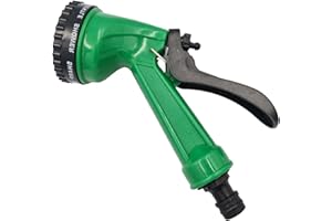 NAEEM SONS 5 Way Hose Pipe Spray Gun Garden Hose Spray Nozzle,High-Pressure Water Gun for Plants & Lawns Watering Multi-Jet Hose Spray Nozzle Adjustable Settings