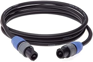 Klotz SC3 – Adaptateur d'interface câble de haut-parleur avec connecteurs Neutrik speakON, femelle/femelle, 3 '