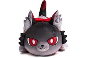 NAUXIU Werewolf Cat Plush,Stuffed Cat Food Plush, Mee Meow Plush,Cat Food Plushies Cat Mee Meow Cute Anime Cartoon Cat Stuffed Animal Figure Toy Plush Pillow Gift for Fans Kids