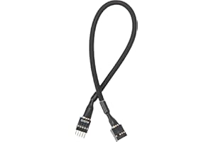 BITFENIX BFA-MSC-AUD30KK-RP Câble audio Noir