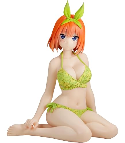 Xinchangda The Quintessential Quintuplets Figure, Anime Nakano Miku/Nakano Nino Figure Statue PVC Anime Action Figurine Ornamenti 13 CM