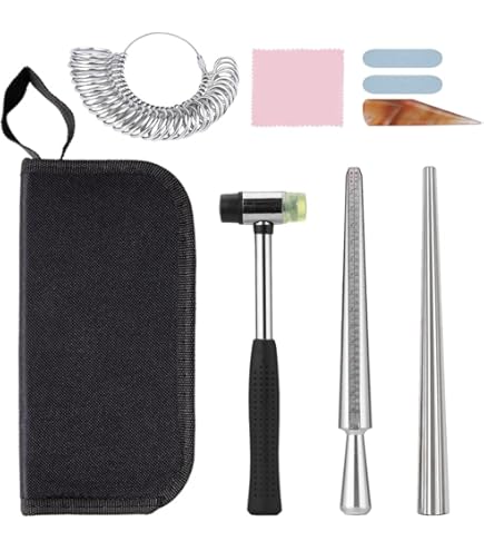 Ringgrößen-Messset Für Schmuckherstellung - CrMo Stahl Vergrößerungsdorn