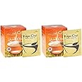Royal Chai | Karak Chai Unsweetened | 10 Single Serving Sachets | Premium Instant Tea (Pack of 2)