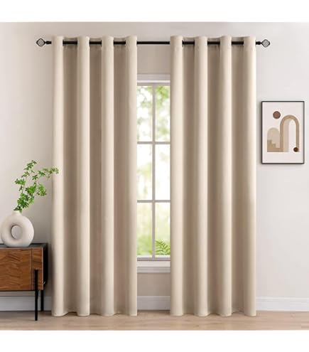 Tenda Oscurante con Occhielli per Finestra Tenda Oscurante Termica in Raso per Interni Decorazioni per Camera da Letto, 1 Pannello, 100 X 200cm (Rosso Scuro